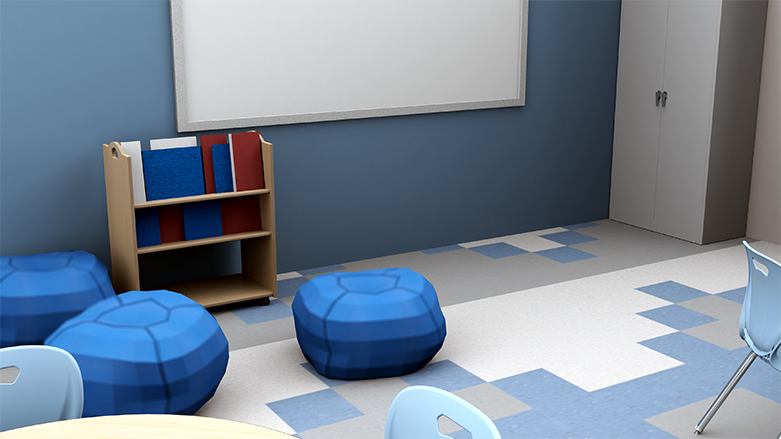Elementary Flexible Arrangement Classroom - Alt View 2